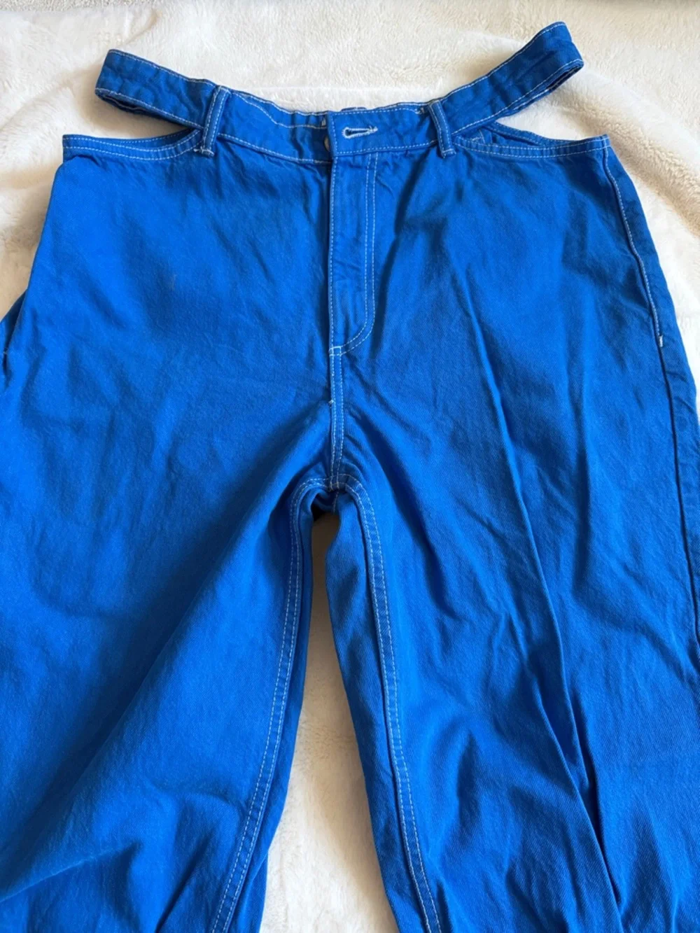 Denim/Jean/Pant Bundle - White, Blue, Denim, Taupe - Picture 6 of 16